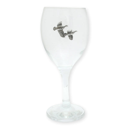 Game Shooting Birds Wine Glasses